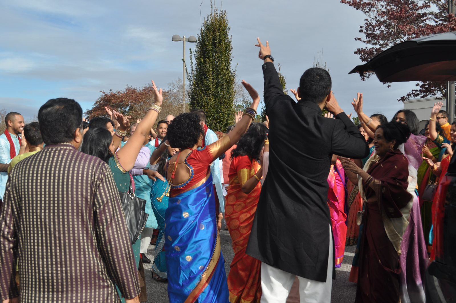 Baraat celebration energy