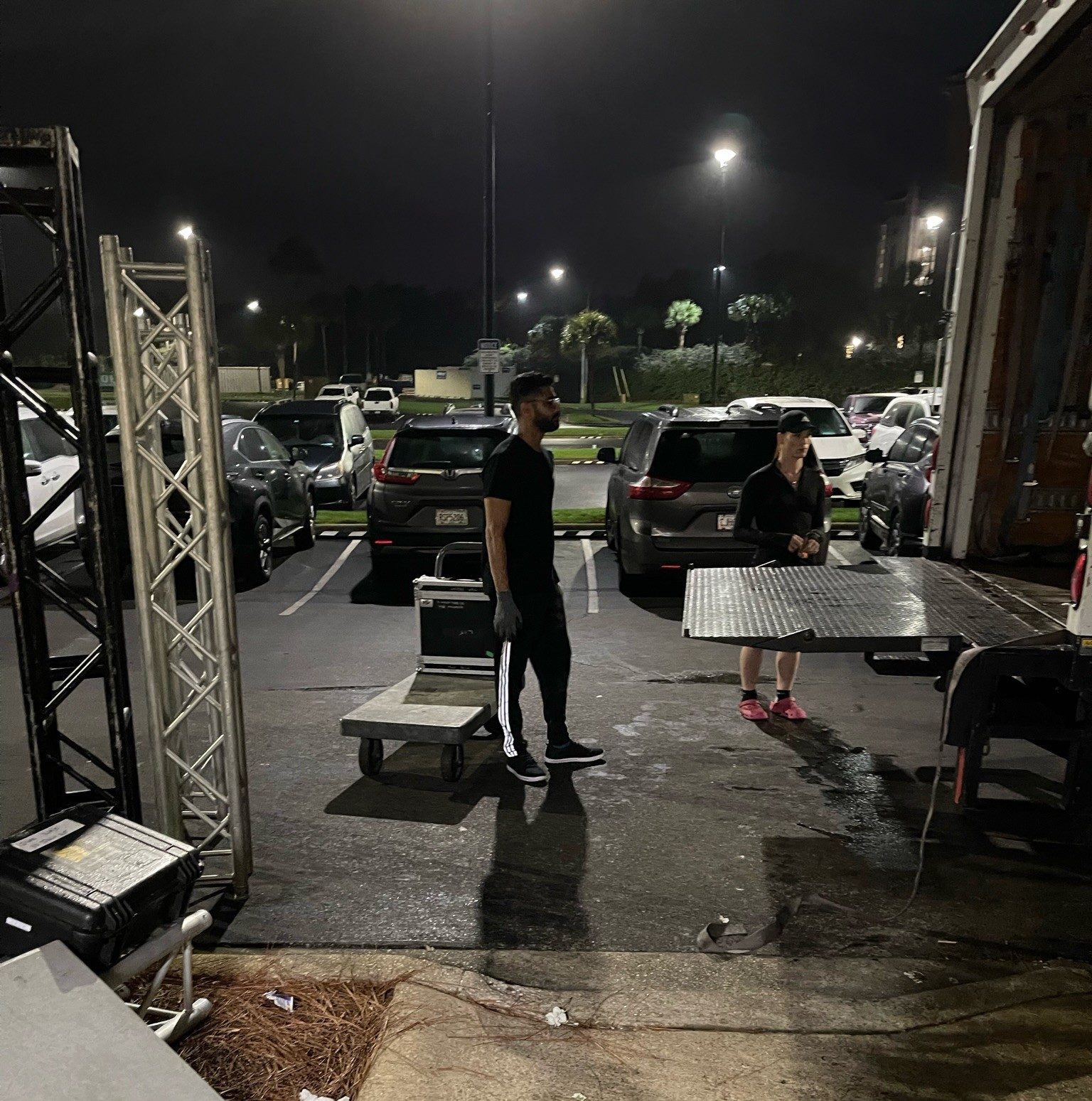 Event production and logistics
